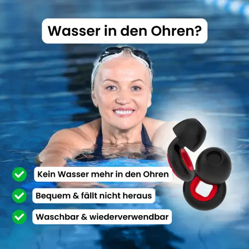Schwimm-Ohrstöpsel – 27 dB